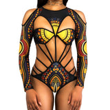 African Queen Swim Suit - Slim Wallet Company