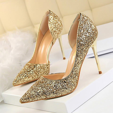 Glitteringly Pumps - Slim Wallet Company