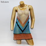 Casual Crochet Beach Cover Dress - Slim Wallet Company