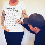 Baby Is Coming Tee - Slim Wallet Company