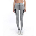 Pink and Grey Highlight Workout Leggings - Slim Wallet Company