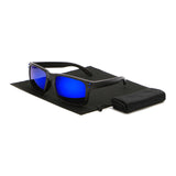 Retro Wood Framed Sunglasses - Slim Wallet Company