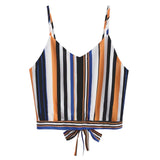 Cute Back Knot Crop Top - Slim Wallet Company