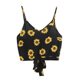Cute Back Knot Crop Top - Slim Wallet Company