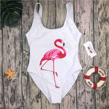 Swimming Flamingo Swimsuit - Slim Wallet Company