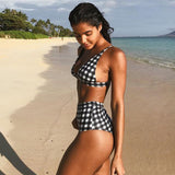 Checkerboard Bikini - Slim Wallet Company