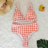 Checkerboard Bikini - Slim Wallet Company