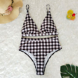Checkerboard Bikini - Slim Wallet Company