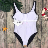 Swimming Flamingo Swimsuit - Slim Wallet Company
