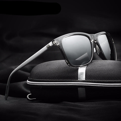 Navigator-Style Aluminum Sunglasses - Slim Wallet Company