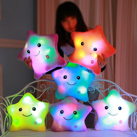 Light Up Star Pillow - Slim Wallet Company