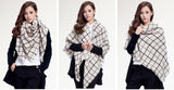 High quality plaid scarf women Thicken Soft Winter scarf Fashion Shawls and Scarves - Slim Wallet Company