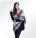 High quality plaid scarf women Thicken Soft Winter scarf Fashion Shawls and Scarves - Slim Wallet Company