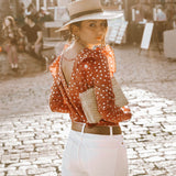 Ruffles Polka Dot's Topp - Slim Wallet Company