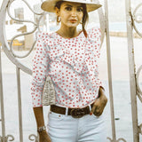 Ruffles Polka Dot's Topp - Slim Wallet Company