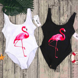 Swimming Flamingo Swimsuit - Slim Wallet Company