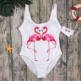Swimming Flamingo Swimsuit - Slim Wallet Company