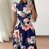 Classy Eustoma Dress - Slim Wallet Company