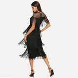 Cassia Fringe Dress - Slim Wallet Company