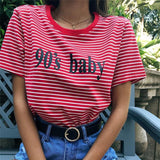 90's Baby Tshirt - Slim Wallet Company