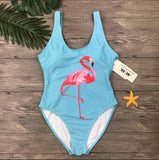 Swimming Flamingo Swimsuit - Slim Wallet Company