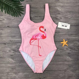 Swimming Flamingo Swimsuit - Slim Wallet Company
