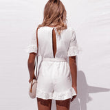 White Berries Romper - Slim Wallet Company