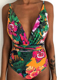 Flower Bouquet Bathing Suit - Slim Wallet Company