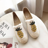 Pineapple Glam Loafers - Slim Wallet Company