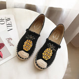Pineapple Glam Loafers - Slim Wallet Company