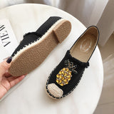 Pineapple Glam Loafers - Slim Wallet Company