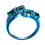 Blue Gold Green Ring - Slim Wallet Company