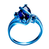 Blue Gold Stone Ring - Slim Wallet Company