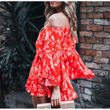 Ruffled Iris Jumpsuit - Slim Wallet Company