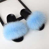 Fluffy Power Puff Slippers - Slim Wallet Company