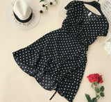 Polka Wanderlust Dress - Slim Wallet Company