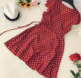 Polka Wanderlust Dress - Slim Wallet Company