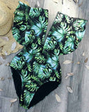 Beach Ruffles Swimsuit - Slim Wallet Company