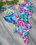 Beach Ruffles Swimsuit - Slim Wallet Company