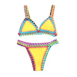 Candy Crush Crochet Bikini Set - Slim Wallet Company