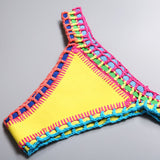 Candy Crush Crochet Bikini Set - Slim Wallet Company