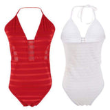 Multi Lace One Piece Monokini - Slim Wallet Company