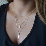 Perfect Layering Gold Necklace - Slim Wallet Company