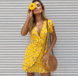 Sun Flower Dress - Slim Wallet Company