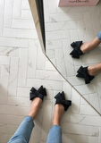 Cute Bow Tie Slippers - Slim Wallet Company
