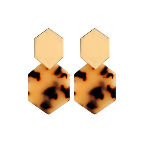 Safari Shell Earrings - Slim Wallet Company